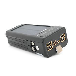 Power bank Linkage 30000mAh Solar 22.5W Type-C Lighting Black 2880000445852YT фото