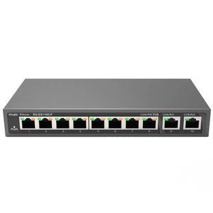 Комутатор 8 портів некерований Ruijie Reyee RG-ES110D-P PoE 99-00014724VIAT фото