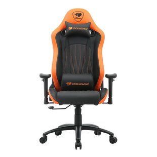 Кресло игровое EXPLORE Racing, оранжевый+черный 1605054EDG фото