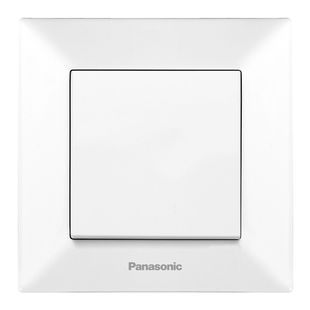 Выключатель Panasonic Arkedia Slim одноклавишный, белый 2000000228426YT фото