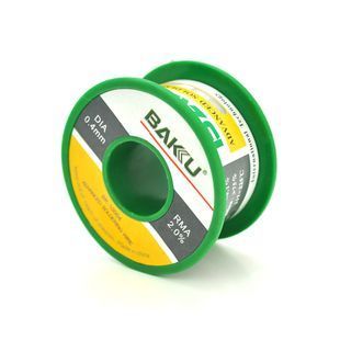 Припій BAKKU проволочний Solder wire BK10004 DIA 0,4mm (50g), OEM 2000000112299YT фото