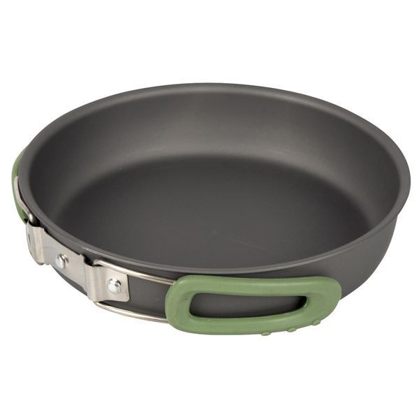 Набір посуду Bo-Camp Explorer 4 Pieces 19 Hard Anodized Grey/Green (2200241) DAS302733DASM фото