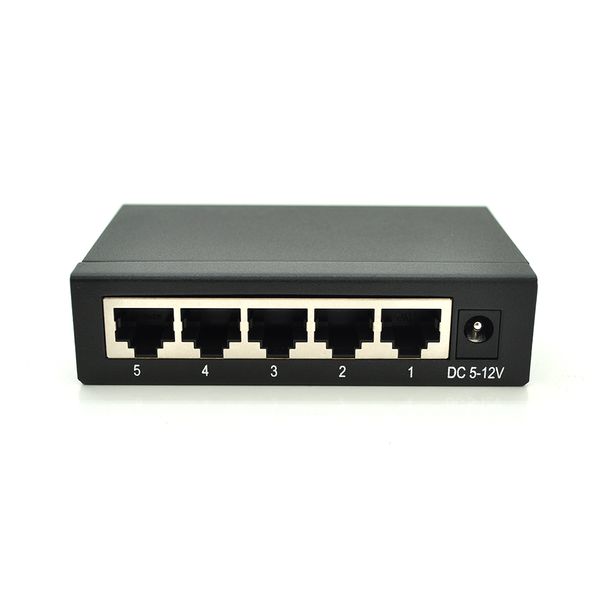 Комутатор Dinkia DS-1005P 5 портів Ethernet 10/100 Мбіт/сек, без БП, BOX 29D8EA9682A7 фото