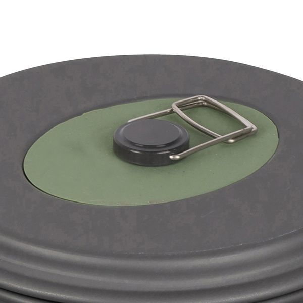 Набір посуду Bo-Camp Explorer 4 Pieces 19 Hard Anodized Grey/Green (2200241) DAS302733DASM фото