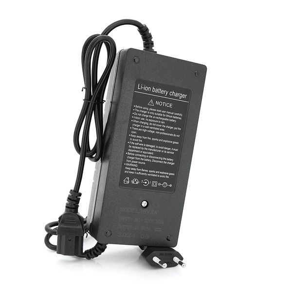 Зарядное устройство для аккумуляторов LiFePo4 36V(43.8V),12S,2A, штекер Triangle plug (T-tipe/C13/IEC). с индикацией. 160x73x45 мм 2000000369198YT фото
