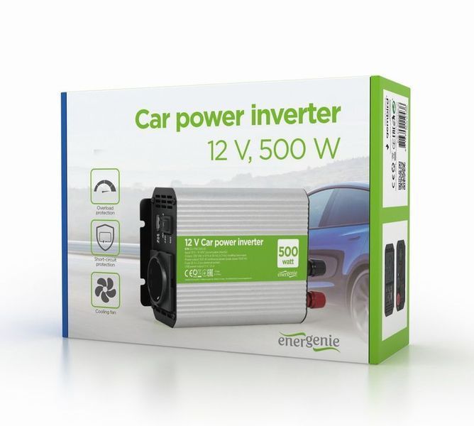 Автомобільний інвертор EnerGenie EG-PWC500-01 1605278EDG фото