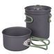 Набор посуды Bo-Camp Explorer 2 Pieces Hard Anodized Anthracite / Green (2200240) DAS301406DASM фото 9