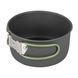 Набір посуду Bo-Camp Explorer 4 Pieces 19 Hard Anodized Grey/Green (2200241) DAS302733DASM фото 10