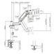Кронштейн для монитора Gembird MA-DA1P-01 17-32" 9 кг 99-00022252VIAT фото 2