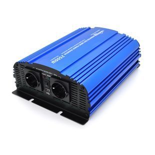 Инвертор напряжения Tommatech MS-2500, 12V/220V, 2500W с аппроксимированной синусоидой, 2Shuko, USB, 2*клеммные провода, 10 предохранителей, Q2 2000000294483YT фото