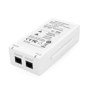 PoE інжектор з технологією Hi-PoE Midspan (60Вт) Dahua DH-PFT1200 1xRJ45 10/100/1000 Base-T (PoE) 50х70х39 мм 2000000166391YT фото