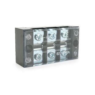 Клеммная колодка 3-разрядная TB-4503 45A/600V, сечение провода 0,5-4,0 мм2, 50 шт в упаковке, цена за штуку 2000000133591YT фото