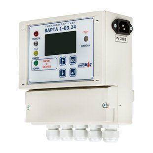 Блок управления промышленного газосигнализатора с протоколом Modbus RTU Теміо ВАРТА 1-03.24 96-00057TRIN фото