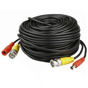 Патчкорд комбинированный коаксиальный+питание BNC+DC 15m, черный, Q80 2000000141114YT фото