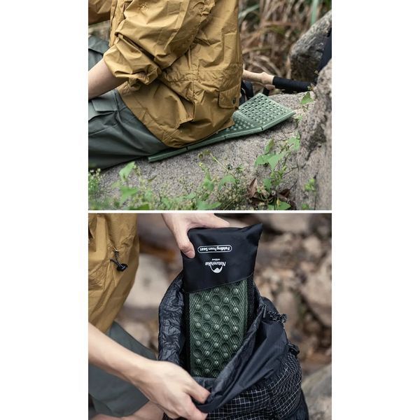 Сидушка складна XPE з чохлом 15 мм, хаки Naturehike NH20PJ025 99-00011150VIAT фото