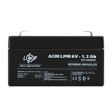 Акумулятор AGM LPM 6V - 1.3 Ah 37F8D33363B6 фото