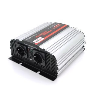 Інвертор напруги Carspa 1200Вт 24/220V з USB 2Shuko та клемами 2000000289205YT фото