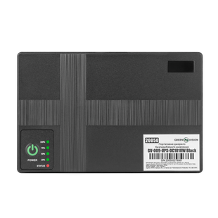 Портативне джерело безперебійного живлення GreenVision GV-009-UPS-DC1018W Black EF48115C1EB6 фото