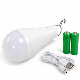 Світлодіодна LED лампа 30W з акумулятором 2&times;18650 eve2015 фото