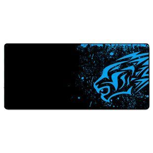 Коврик 300*700 тканевой Blue tiger с боковой прошивкой, толщина 2 мм, Black, Пакет 2000000356006YT фото