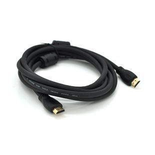 Кабель Ritar Premium PL-HD347 HDMI-HDMI 19+1 Ultra HD 4Kx2K 2160P 2.0m v2,0 OD-6.0mm з фільтром круглий Black конектор Gold Box Q120 2000000199429YT фото