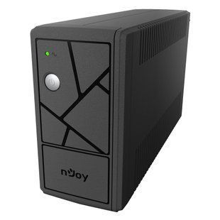 Джерело безперебійного живлення NJOY Keen 600 (UPLI-LI060KE-CG01B) Lin.int., AVR, 2 x евро, пластик 313952DCL фото