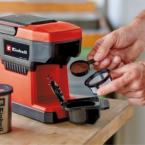 Кофемашина аккумуляторная Einhell TE-CF 18 Li-Solo 4609990TVOE фото