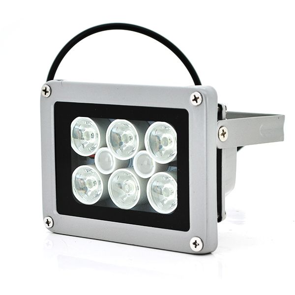 Прожектор спрямований із сутінковим датчиком YOSO 12V 10W, 8LED, IP66, кут огляду 60°, дальність до 30м, 113*86*63мм, BOX 97CD0C178DD2 фото