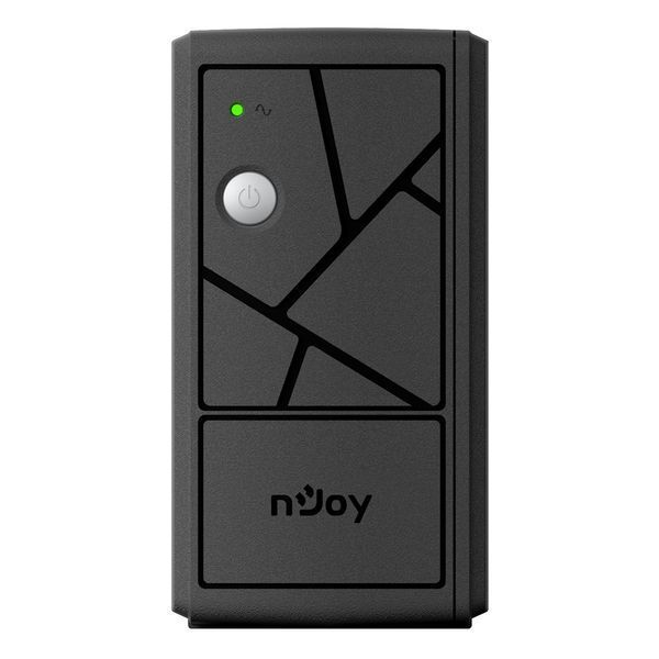 Джерело безперебійного живлення NJOY Keen 600 (UPLI-LI060KE-CG01B) Lin.int., AVR, 2 x евро, пластик 313952DCL фото