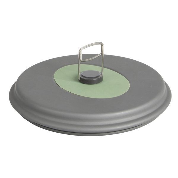 Набор посуды Bo-Camp Explorer XL 4 Pieces Hard Anodized Grey/Green (2200249) DAS302116DASM фото