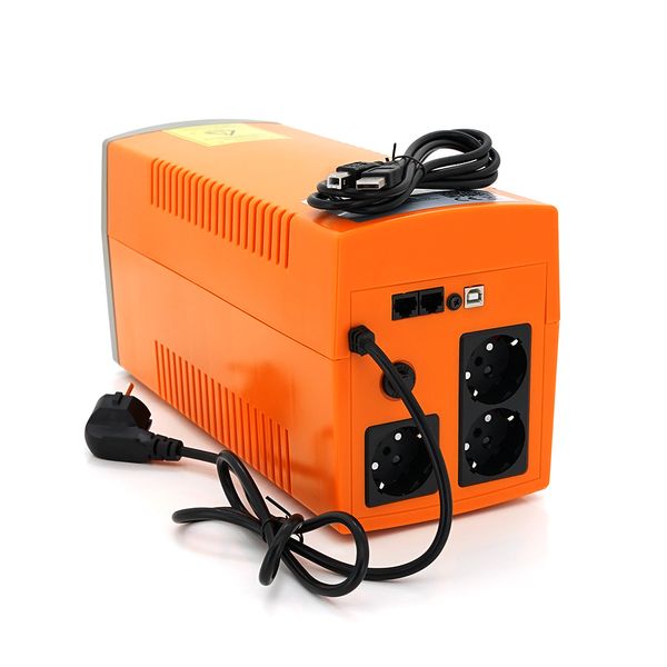 ИБП MAKELSAN Lion1200VA (720W) Standby-L, LCD, 170-280VAC, AVR 1st, 3xSCHUKO socket, 2x12V7Ah, Plastic Case ( 150 х 353 х 162 ) 72AA7DDDDAFB фото