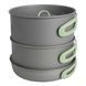 Набор посуды Bo-Camp Explorer XL 4 Pieces Hard Anodized Grey/Green (2200249) DAS302116DASM фото 10