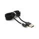 Магнитный кабель PiPo USB 2.0/Lighting, 2m, 2А, тканевая оплетка, бронированный, съемник, Black, BOX 2000000181660YT фото 4