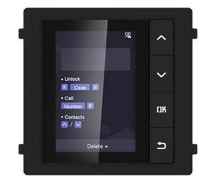 Модуль з монітором Hikvision DS-KD-DIS 3,5-дюймовий TFT РК-екран 320x480p IP65 99-00001745TRIN фото