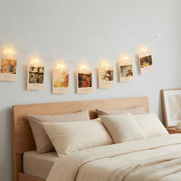 Гірлянда з прищіпками для фото 4,5 м &times; 20 LED USB теплий білий eve2125 фото