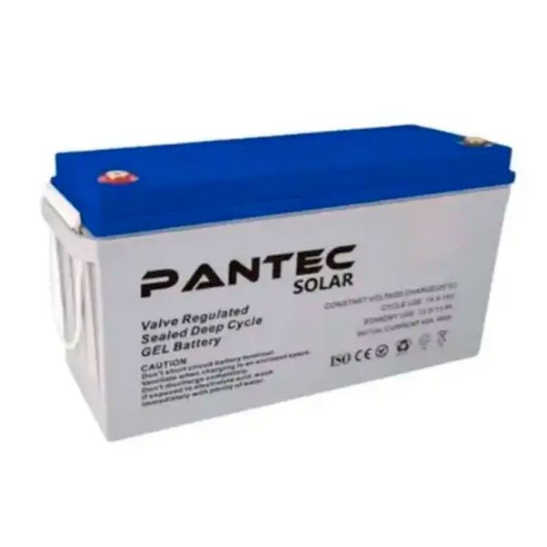 Аккумуляторная батарея PANTEC 200-12 GEL 12V 200 Ah (522 x 240 x 224), 60.3 kg Grey Q1/48 B5AA128739F1 фото