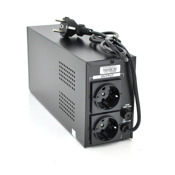 ИБП Ritar E-RTM500 (300W) ELF-L, LED, AVR, 2st, 2xSCHUKO socket, 1x12V7Ah, metal Case Q4 (310*85*140) 6FD64408CCDC фото