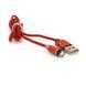 Магнитный кабель PiPo USB 2.0/Micro, 1m, 2А, тканевая оплетка, бронированный, съемник, Red, BOX 2000000181646YT фото 4