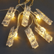 Гірлянда з прищіпками для фото 4,5 м &times; 20 LED USB теплий білий eve2125 фото 1