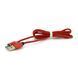 Магнитный кабель PiPo USB 2.0/Micro, 1m, 2А, тканевая оплетка, бронированный, съемник, Red, BOX 2000000181646YT фото 5