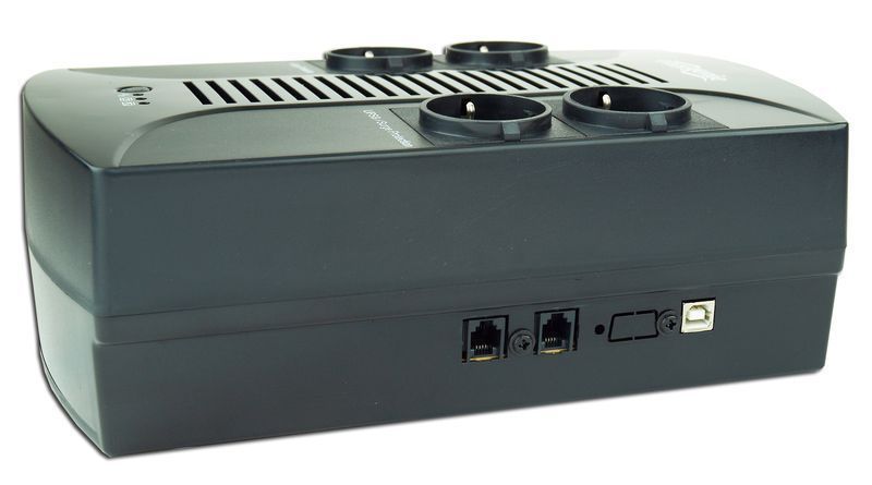 Джерело безперебійного живлення EnerGenie EG-UPS-002 із стабілізатором змінної напруги, 850 ВтA 1007001EDG фото