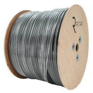 Кабель коаксіальний з живленням 305 м RITAR B305-RG59CU + 2x0.5mm CU, 0.81 мм.CU, 64x0.12m CCA 99-00015508VIAT фото