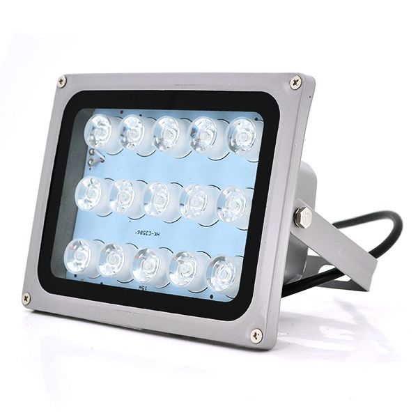 Прожектор спрямований із сутінковим датчиком YOSO 220V 18W, 15LED, IP66, кут огляду 120°, дальність до 50м, 177*138*85мм, BOX 47EC0C481550 фото