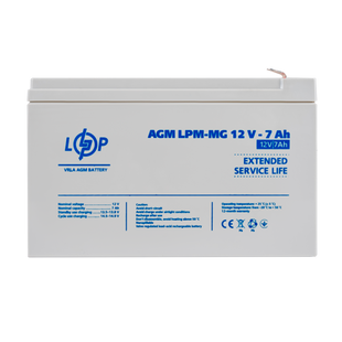 Аккумулятор мультигелевый LPM-MG 12V - 7 Ah 6552LP фото
