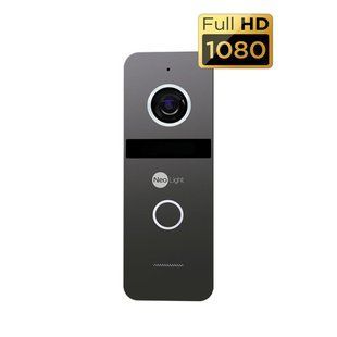 Відеопанель Neolight SOLO FHD 2 Мп з ІЧ підсвічуванням, GRAPHITE 82-00032TRIN фото