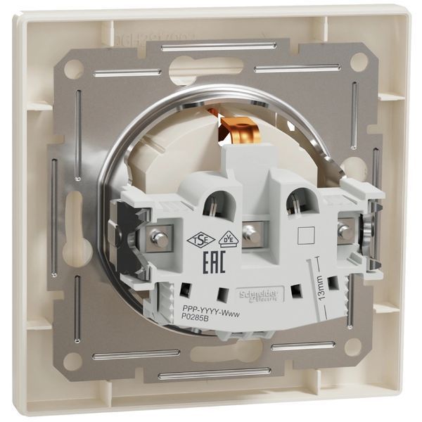 Розетка с крышкой, с заземлением Schneider Electric Asfora EPH3100123 99-00015595VIAT фото