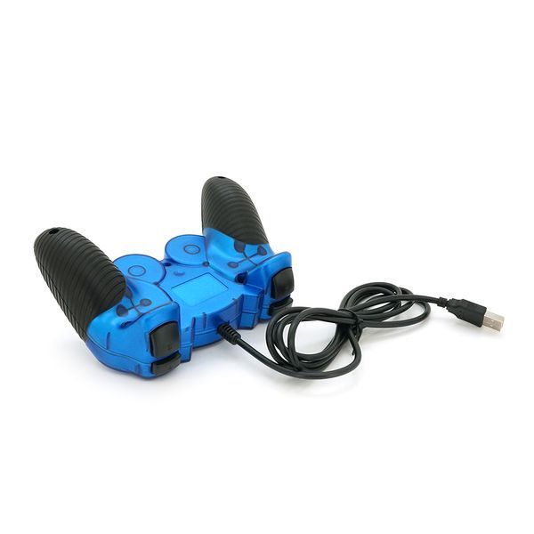 Геймпад Brazzers BR-8600 проводной для ПК, USB 2.0, Double Shock, Blue, Blister 2000000360102YT фото