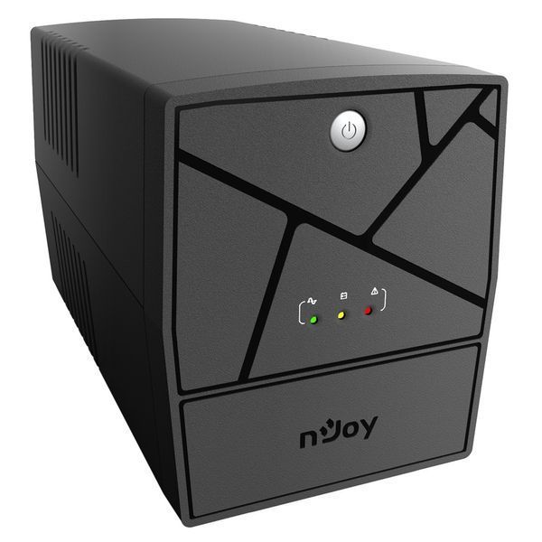 Джерело безперебійного живлення NJOY Keen 1000 (UPLI-LI100KE-CG01B) Lin.int., AVR, 4 x евро, пластик 313985DCL фото