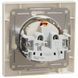 Розетка с крышкой, с заземлением Schneider Electric Asfora EPH3100123 99-00015595VIAT фото 2