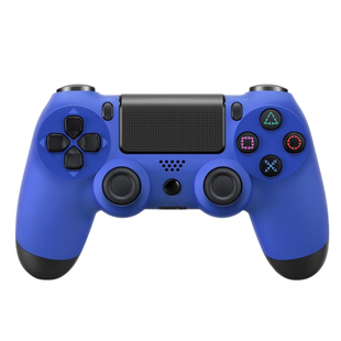 Бездротовий геймпад DuablShock 4 V2 Bluetooth для PlayStation і ПК &mdash; Синій eve1778 фото